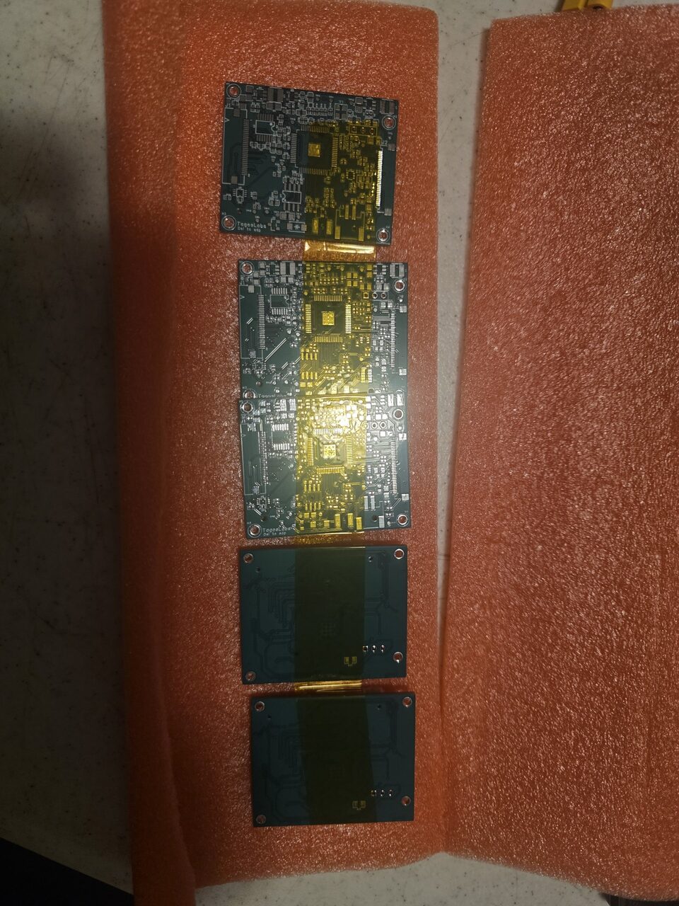 The first board, from the fab.