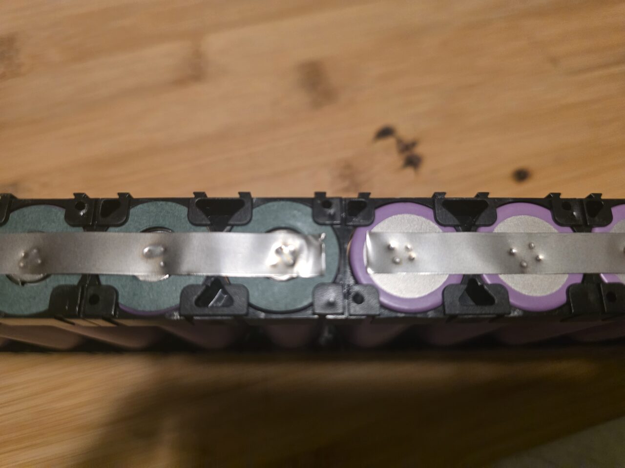 The pack, welded.